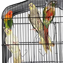 Small Parrot Parakeet Bird Cage