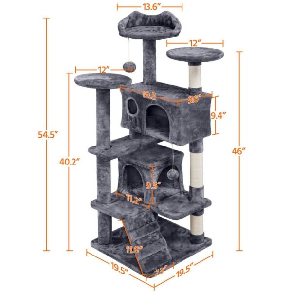 Yaheetech Cat Tree 54 Inch
