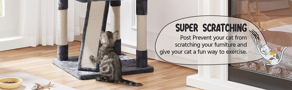 76''H Large Cat Tree