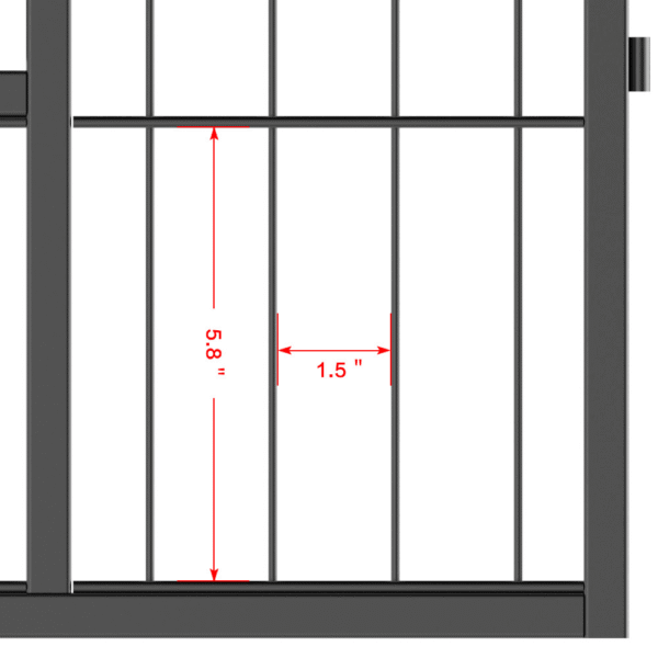Yaheetech Dog Playpen 16 Panels 32 Inch