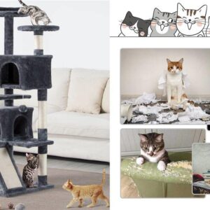 Yaheetech Kitten Tree Tower 57''H