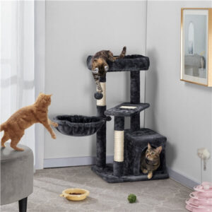 Yaheetech 34.5″ Height Cat Tree with Condo