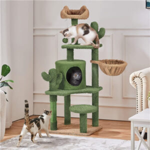 Yaheetech 53''H Cat Cactus Tree