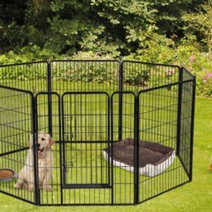 Yaheetech Dog Pen 8 Panels 40 Inch