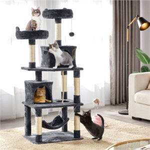 Yaheetech 62.5'' H Cat Tree Cat Tower