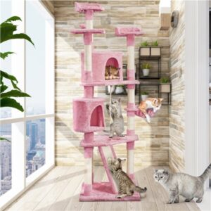 Yaheetech Cat Tree with Scratching Post 79 Inch
