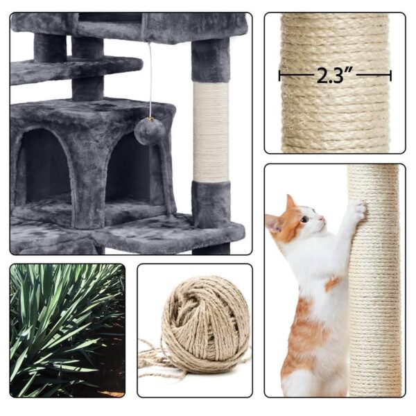 Yaheetech Cat Tree 54 Inch